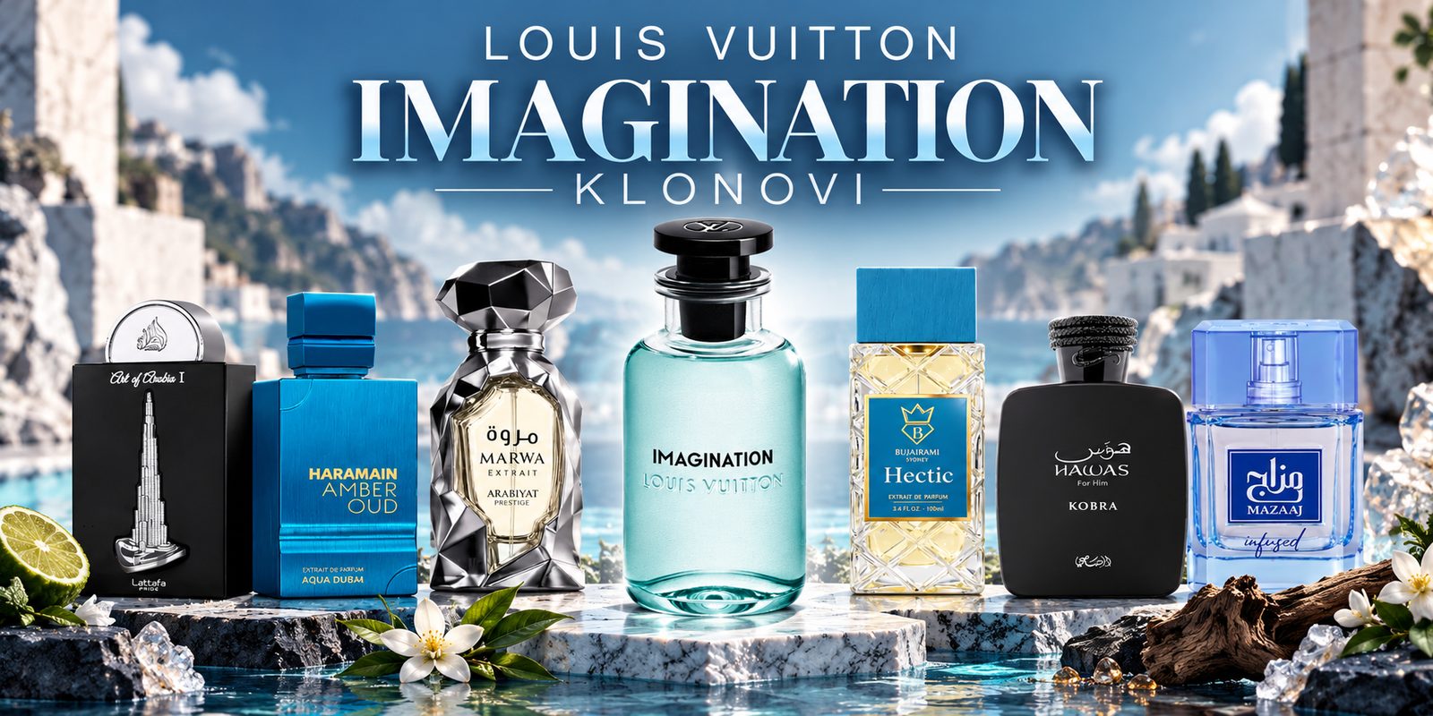 Louis Vuitton Imagination klonovi: arapski parfemi sličnog mirisa u Parfumeriji OUD